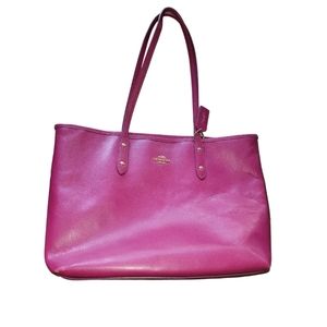 Coach pink Ruby City Tote